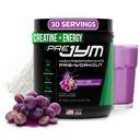 JYM Supplement Science Pre JYM Candy Pre Workout proszek dla mężczyzn i kobiet, BCAA, Nootropiki, Creature HCI, Citruline, Beta- Alanina, Betaine, Tauryna, Huperzine, 30 Służenie