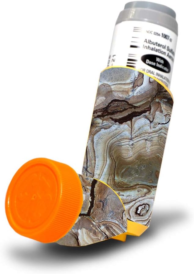MightySkins Skóra dla Proventil HFA Asthma Inhaler - Crystal Rock Inhaler 124; Chroniący, Trwały i Unikalne Winylowe Decal wrap Pokrywa 124; Łatwy do zastosowania, Usuń i zmienić style 124; Made in USA