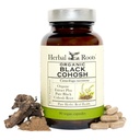 Ziołowe Korzenie Organic Black Cohosh Korzeń 124; Dodatkowa siła 124; Menopauza i Menstrualne wsparcie dla kobiet 124; 90 Kapsułki, Wegan