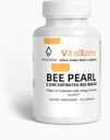 Bee Pollen Supplment - Bee Pollen, Propolis i Royal Jelly - Vitaleons Bee Pearl - Każda perła ma witaminy, mikroelementy, polifenole i przeciwutleniacze (wegetariańskie, 60 kapsułki)