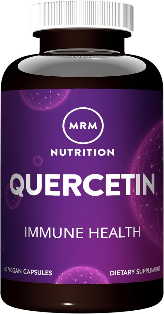 MRM Nutrition Quercetin Kwarcetyna 124; Immune + Cardioviral Health 124; 500mg na serwowanie Kwarcetyna 124; Made with QU995: Worldâ €™ s pust quercetin- "¢Egypt 124; Antioksydant Status