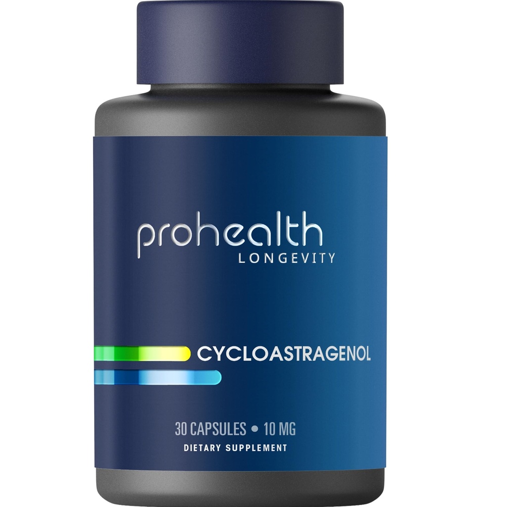ProHealth Cykloastragenol Supplement, 10 mg na serwowanie 124; Science- Backed do wspierania długości Telemere, struktury DNA & Zdrowe Starzenie 124; Trzecia strona Tested dla czystości i jakości