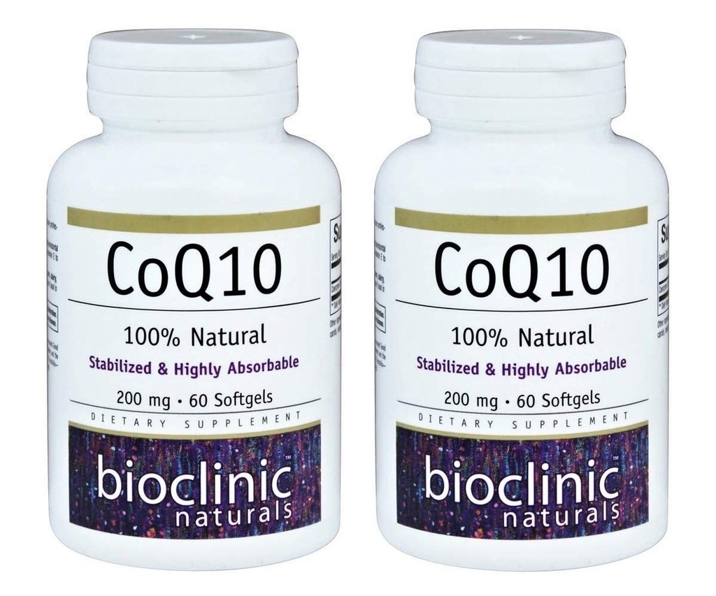 CoQ10 200mg 60 Softgels (opakowanie zawierające 2 tabletki)