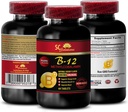 b12 z metylokobalaminą - METYLCOBALAMIN VITAMIN B- 12 5000 - przeciw starzeniu się witamin dla kobiet, suplementy energetyczne pigułki proszkowe, witaminy energetyczne dla kobiet powyżej 50, wytrzymałość na wytrzymałość - 1 butelka 60 Tabs