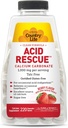 Country Life Acid Rescue Chewable Tablets - Certified Vegan & gluten- Free Heartburn Relief, 400mg Wapń & Magnez, Non-GMO, Sugar- Free Mint Flavor, Wspiera Bone Health, 220 Count