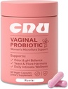 Ruolai Women 's Vaginal- pH Równowaga i Prebiotyki z Lactobacillus - Promowanie zdrowej pochwy Flora & Waginalny zapach, 60 Hrabia