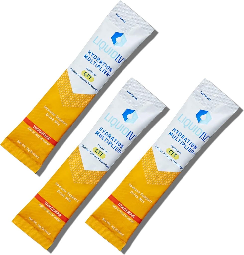 LIQUID IV Napoje immunologiczne Mieszanka Napoju Nawadniającego 10 Ilość, 0,56 OZ