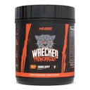 Ogromne suplementy Wrecked Pre- Workout, Advanced Formula, Wzmacnia energię, Focus, Pomps & Performance, 10g L- Citrulline, 6.4g Beta Alanine, 5g Tyrosine, 1g Alpha GPC, 375mg Fast- Acting Caepine & More