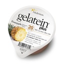 GelaTein Plus Ananas: 20 gramów białka. Idealny do jasnych diet płynnych, połykania trudności, dializy i onkologii. Wielki przedszkolny lub post-Workout Snack. (36 Pack)...