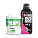 PROSUPPS Thermo Fat Spalanie Termogeniczny proszek Spicy Rita i 1500 L- Carnitine Berry - Zarządzanie wagą i przedtreningi - Energia, nastroj, Kontrola przystawek -