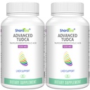 TUDCA Liver Supplements 1200 mg- Trzecia strona Tested- Bile Salts for Liver Detox Cleanse- Wysoka wytrzymałości- Wegan kapsułki dla wątroby, pęcherzyk żółciowy, Nerki Zdrowie, 2 Butel- 120 Kapsułki