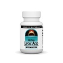 Źródło Naturals Alpha Lipoic Acid wspomaga zdrowe metabolizm cukru, Funkcje wątroby i wytwarzanie energii * - 100 mg - 60 tabletek