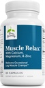 Terry Natural Muscle Relax - Suplement do Wspomagania układu nerwowego, Relaks mięśniowy i sen - Mięśnie Relaxant Supplement with Calcium, Magnezu & ZInc - Pomoc dla zdrowia oddechowego - 60 Kapsułki