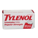 Tylenol Reg Strngth 100 's Rozmiar 100ct Tylenol 325 Mg Regularny ból siły Reliever