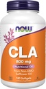 Teraz suplementy, CLA (Kwas linolowy) 800 mg, Olej odżywczy, 180 Softgels