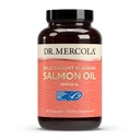 Dr. Mercola Wild Caught Alaskan Salmon Oil, 30 Służenia (90 Kapsułki), Omega- 3, Suplement diety, Wspomaga zdrowy mózg i funkcje kognitywne, Non-GMO, MSC Certified