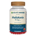 Natural 's Wonder Drug-Free Melatonin 10 mg Gummies for Adult Sleep Health, 100% beznarkotykowa pomoc snu, Promowanie zdrowego snu i obudzić Rytm i wzorce, 45 Day Supply, 90 Count