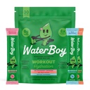 Waterboy Workout Hydration 124; 2,960mg Sugar Free Electrolyte Powder Pakiety do sporządzania proszku 124; L- Glutamine + Vitaminy 124; No Sugar, All Natural, Gluten Free (Variety)