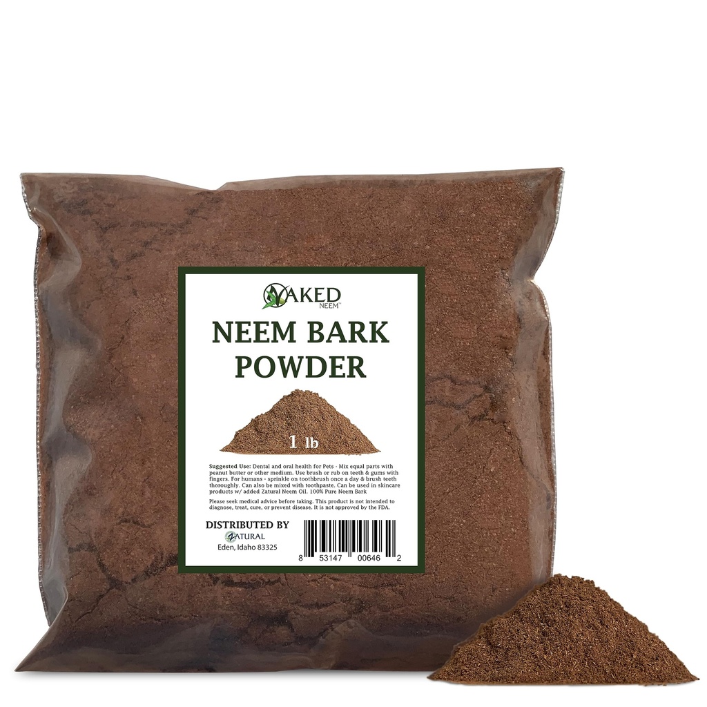 Neem Bark Dental & Support - 16oz Tooth Powder