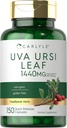 Carlyle Uva Ursi Kapsułki 124; 1440mg 124; 150 Hrabia 124; Ekstrakt Herbal Leaf 124; Non-GMO 124; Suplement Gluten