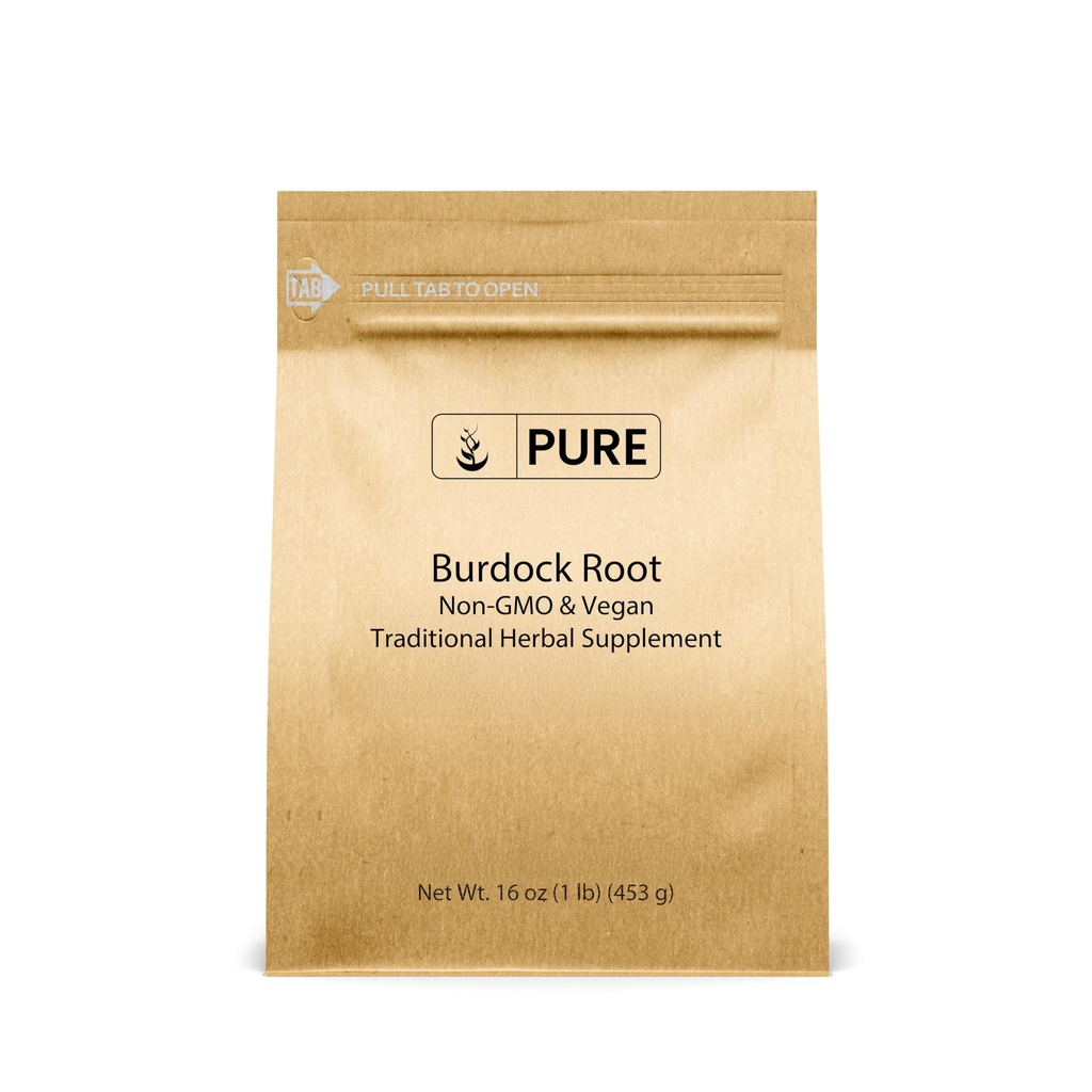 Pure Original Ingredients Burdock Root Extract (1lb) Lab- Verified, Non-GMO