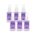Purell Advanced Hand Sanitizer żel Infused with Esential Oils, Calming Lavender, 2 fl oz Travel- Size Pompa Butelka (Opakowanie 6), 3905- 04- EC