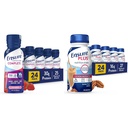 Zapewnić COMPLETE Nutrition Shake, 30g białka, posiłek Shake zastępujący, z składników odżywczych dla zdrowia immunologicznego, Truskawka, 10 Fl Oz & Plus Masło Pecan Nutrition Shake, posiłek zastępczy Shake, 24 Pack