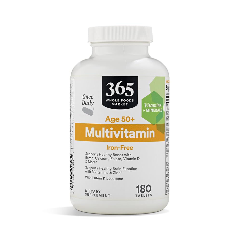 365 by Whole Foods Market, Dojrzałe Dorosłe raz dziennie Multi, 180 Count