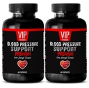 VIP VITAMINS Olive Leaf Extract Super Siła - Support ciśnienia krwi - jeść więcej owoców (2 butelki - 120 kapsułek)