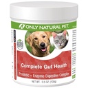 Tylko naturalny Pet Complete Gut Health Complex - Probiotyki i suplement enzymatyczny dla psów i kotów - Promotes Healthy Trawienie, System immunologiczny, Wchłanianie składników odżywczych - Made in USA -3.5oz Proszek