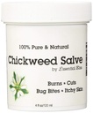 Chickweed Salve 4OZ * 100% Pure * All Natural Organic No Additives * Soothing Anti Itch Cream * Zapewnia ulgę od suchej skóry