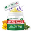 OWELL Naturals Drawing Salve Maintment for Boil & Cyst Removal, Głębokie włosy Ingrown, Remover Splinter, Bug Spider Bites, Pszczoła Sting, Mosquito Itching, Poison Ivy