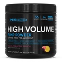 PESCIENCE Wysokiej głośności Pre-Free Workout Pompa Pompa Powder, Nitric Oxide Booster z L Citruline & L Azotanu argininy, Non-Stim Precuting dla mężczyzn i kobiet, 36 Scoops, Guava Ananas Punch