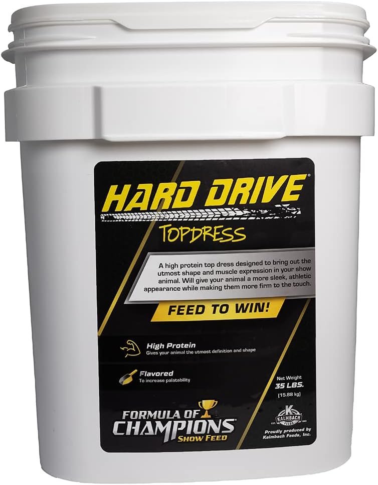 Topdress Dysk twardy Suplement granulowany dla bydła, owiec, kóz i świń, 35 lb Bucket