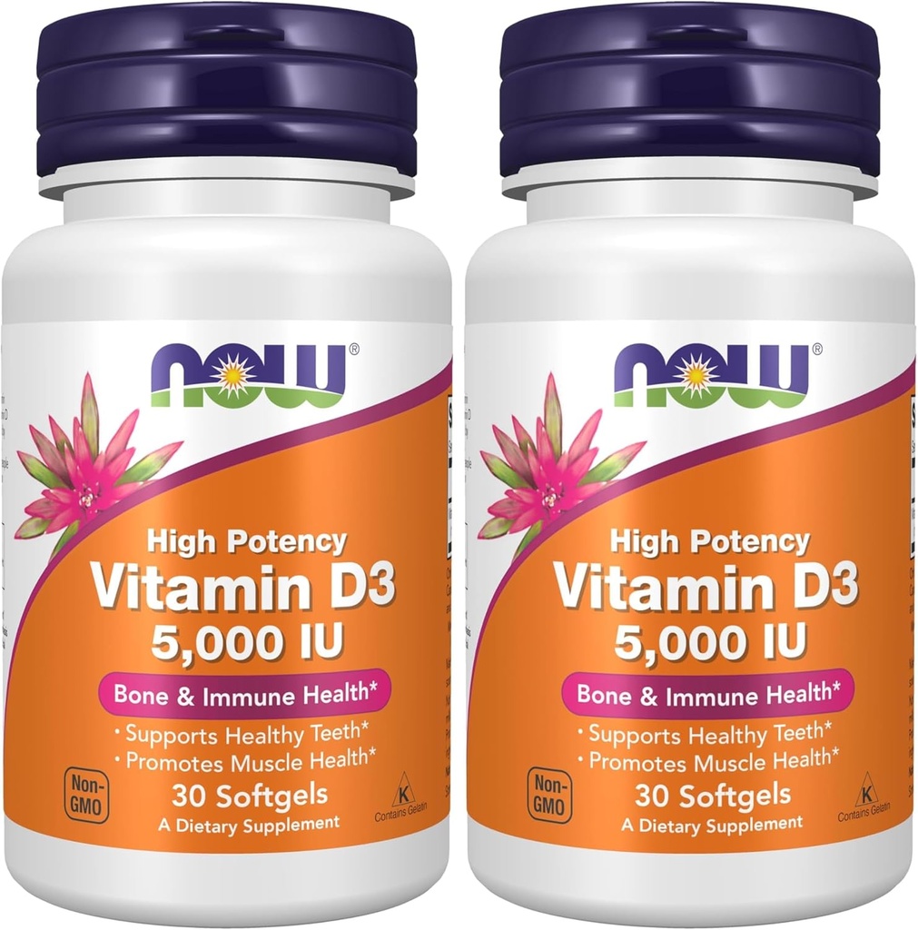 Teraz witamina D-3 5000 j.m. - 30 Softgels (Opakowanie po 2)