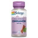 SOLARAY Cinnamon Extract 300mg - Cynamon Suplementy dla Równowagi - Wsparcie ziołowe z 24 mg Flavonoids - Laboratorium zweryfikowane, Gluten Free, 60- Day Guarantee - 60 Służenia, 60 VegCaps