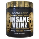 Szalony Labz Szalony Veinz Gold, Nitric Oxide Non Stimulant pre Workout Powder, Załadowany hydromaxem, Nitrosigine, Increases Vascularity and Blood Flow, 30 Srvgs, Fruit Punch