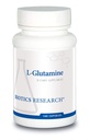 Biotics Research L glutamina, zdrowie żołądka i jelit, Gut Lining Support, Optimal Muscle Support, Lean Muscle, Aktywność przeciwutleniająca, Wolna forma aminokwasu. 180 kapsułek