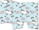 MightySkins Glossy Glitter Skóra kompatybilny z Ventolin HFA Asthma Inhaler - Cute Unicorns 124; Ochrona, Trwały Glitter Wysokopołyskowy Zakończ 124; Łatwy do zastosowania, Usuń i zmienić style 124; Made in USA