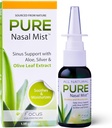 1, 5 oz 124; Sinus Relief Nasal Spray 124; Soothe and Moisturize Your Nose 124; Silver Nasal Spray with Aloe, Erythritol, and Olive Leaf Extract
