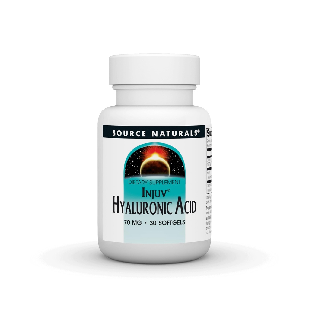 Źródło Naturals Hyaluronic Acid Injuv 70mg - 30 Softgels