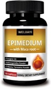 Epimedium może poprawić męską funkcję seksualną - Super Epimedium, zawierające 500 miligramów na Serving, W połączeniu z ekstraktami z Dongge Ali, Saw Palm, Ginseng i Black Maca Root,...