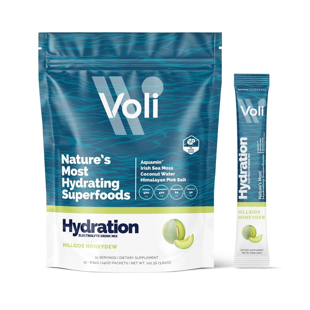 Vali Electrolytes w proszku Pakiety 124; Nie dodano cukru Electrolyte Drink Mix do nawadniania 124; Keto & Post Friendly, Natural Superfoods & Minerals
