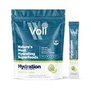 Vali Electrolytes w proszku Pakiety 124; Nie dodano cukru Electrolyte Drink Mix do nawadniania 124; Keto & Post Friendly, Natural Superfoods & Minerals