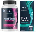 Promissive VitaFLUX Women 's Nitric Oxide Booster Supplement + Fluslable Wipes for Adult, Personal Cleansing Hygienic Wet Wipes for Men and Feminine Use