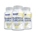 Badania zweryfikowane kurkumina kurkumina - z BioPerine, Curcumin C3 Complex - Wegan - Made in USA - 180 Kapsułki - Made in USA