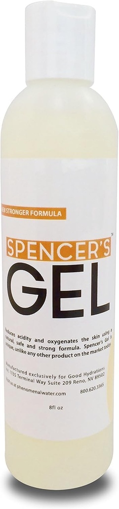 Spencer 's Gel Alkaline Formula (8oz) Od 2004 The Only High- pH Solution for Stubborn Skin Issues (Wołówki, Furunkles, Wrzodzenia, rany ciśnieniowe, itp.) Non- Stinging, Fast- Acting