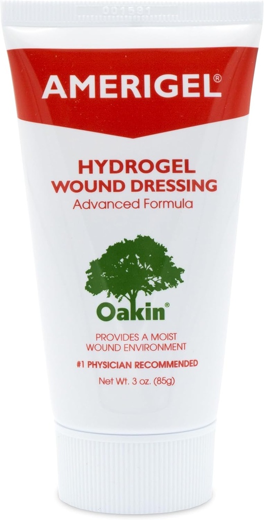 AMERIGEL Ubranie rany wodnej (3 oz.) - Zapewnia Moisture- bogate środowisko lecznicze dla ran suchych