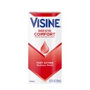 Visine Red Eye Comfort Redness Relief Eye Drops pomóc Relieve Red Eyes Ze względu na niewielkie podrażnienia oczu szybko, HCl tetrahydrozoliny, 0,5 fl. oz