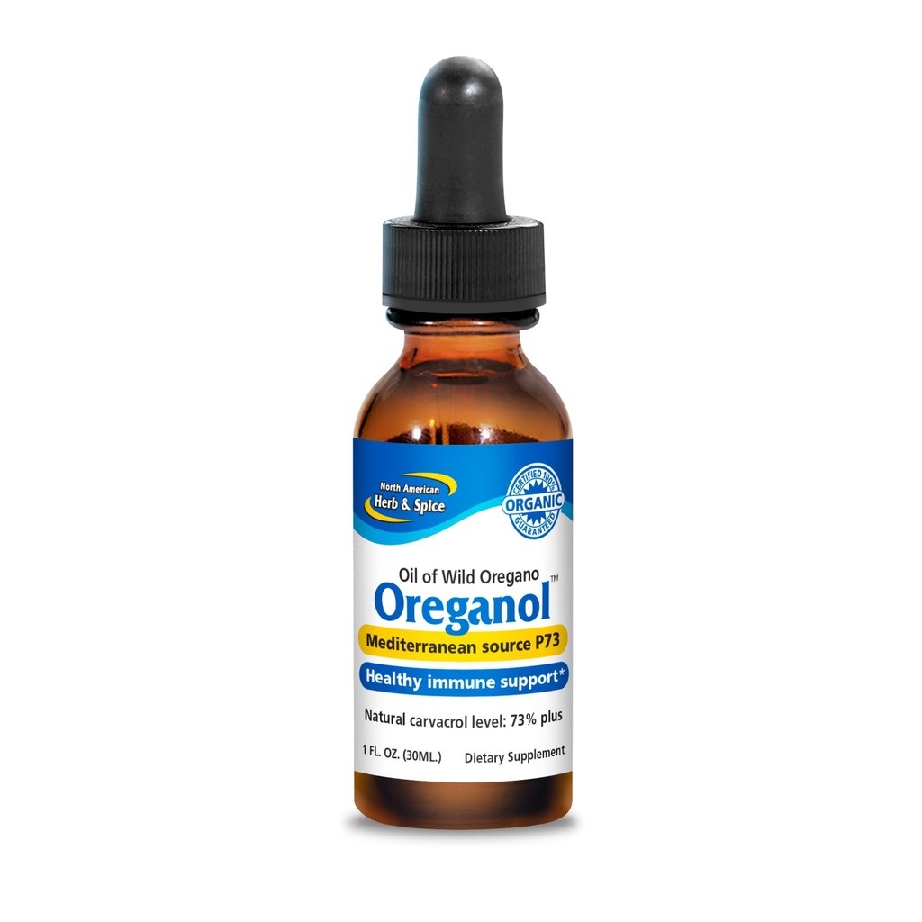 PÓŁNOCNY AMERYKAN HERB & SPICE Oreganol - 1 fl oz, Opakowanie 3 - Nieprzetworzony, Dziki, Organiczny Olej Oregano - Śródziemnomorskie Źródło P73 - Non-GMO - 1296 Łączne służby